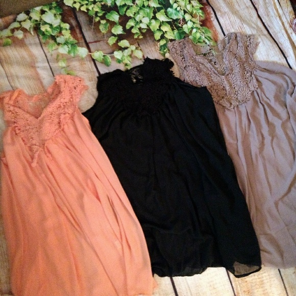 Sexy Crochet & Chiffon 👗firm $15 each - Picture 5 of 5